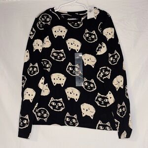 Long Sleeve Cat Shirt